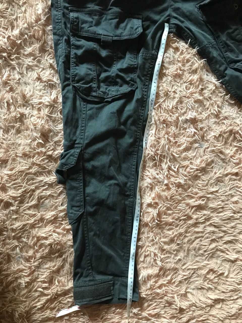 Штани чоловічі хакі Alpha Industries 46-48 р  W32 - W33 б/в