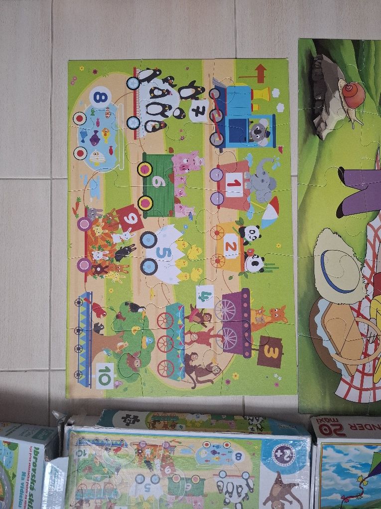 Puzzle dla dzieci 2+