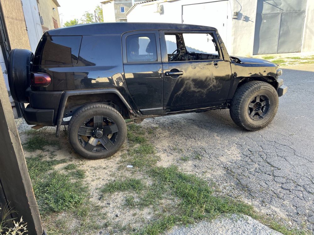 toyota fj cruiser ДТП