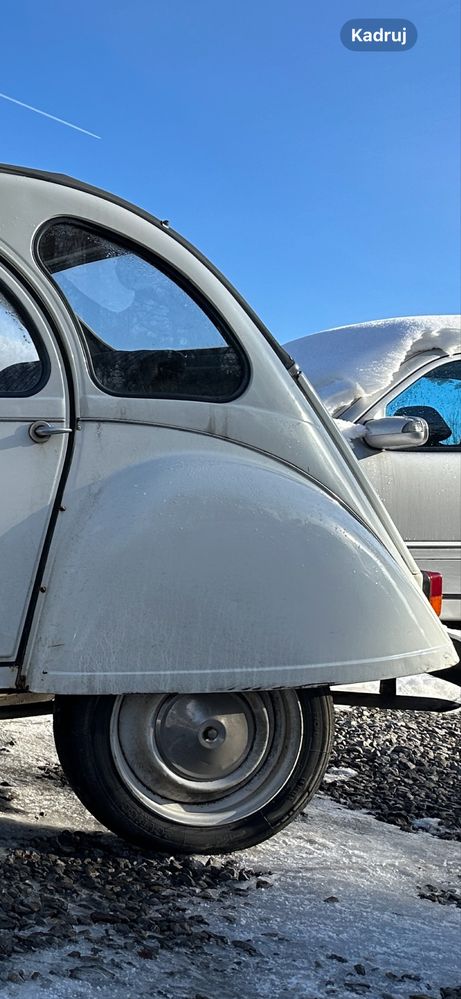 Części do Citroen 2CV koła, błotniki przód tył, grill