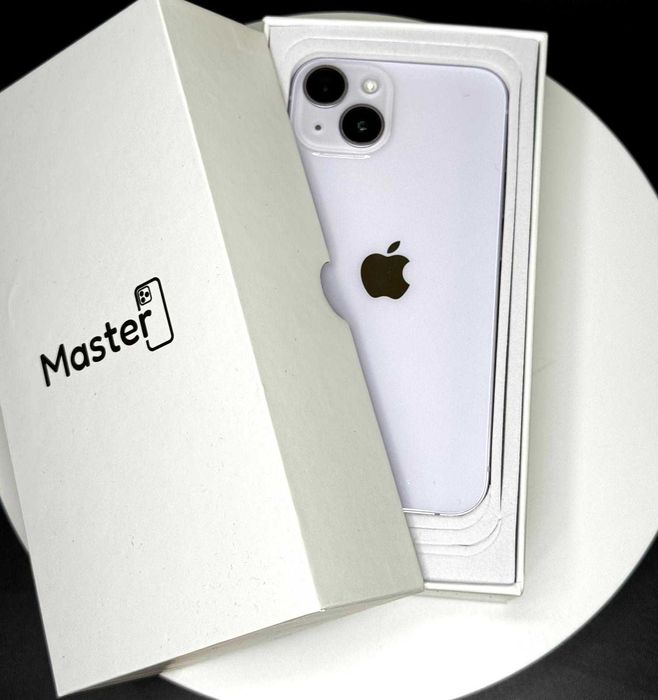 Apple iPhone 14 256GB Purple jak nowy 100% bat 6msc gwarancji