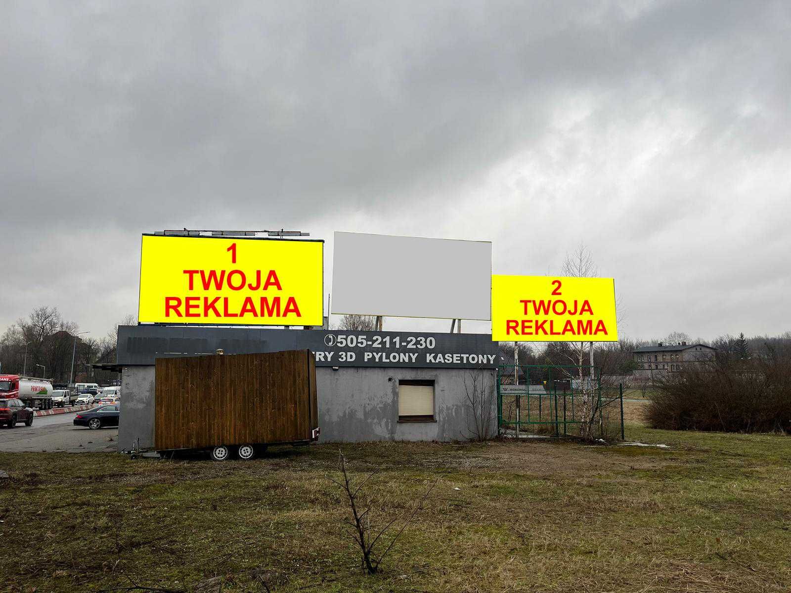 Powierzchnie Reklamowe Bilboardy Banery BYTOM KONSTYTUCJI WYNAJEM