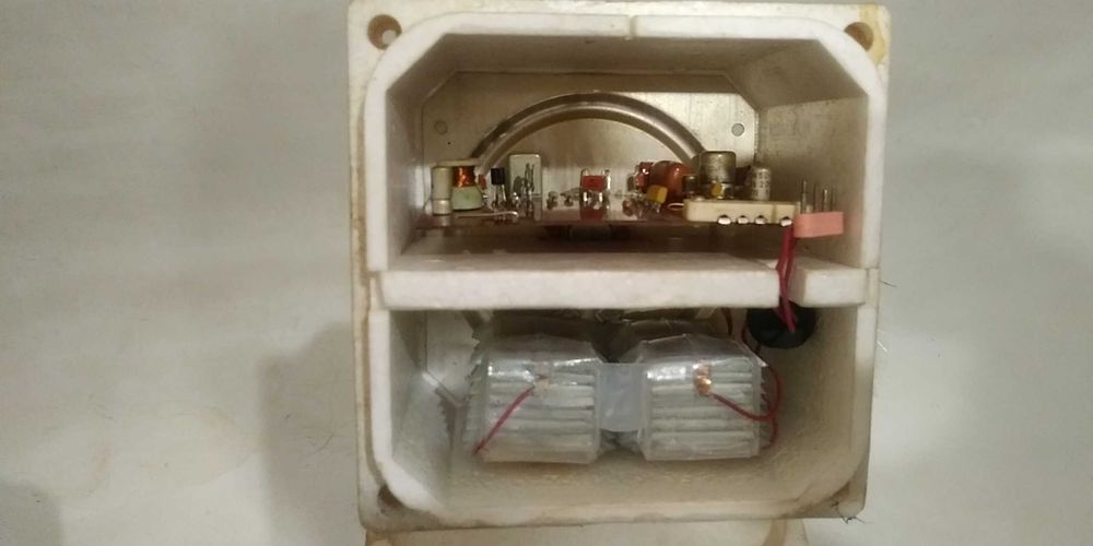 Метеозонд СССР, излучатель-передатчик (радиозонд), зонд 1988