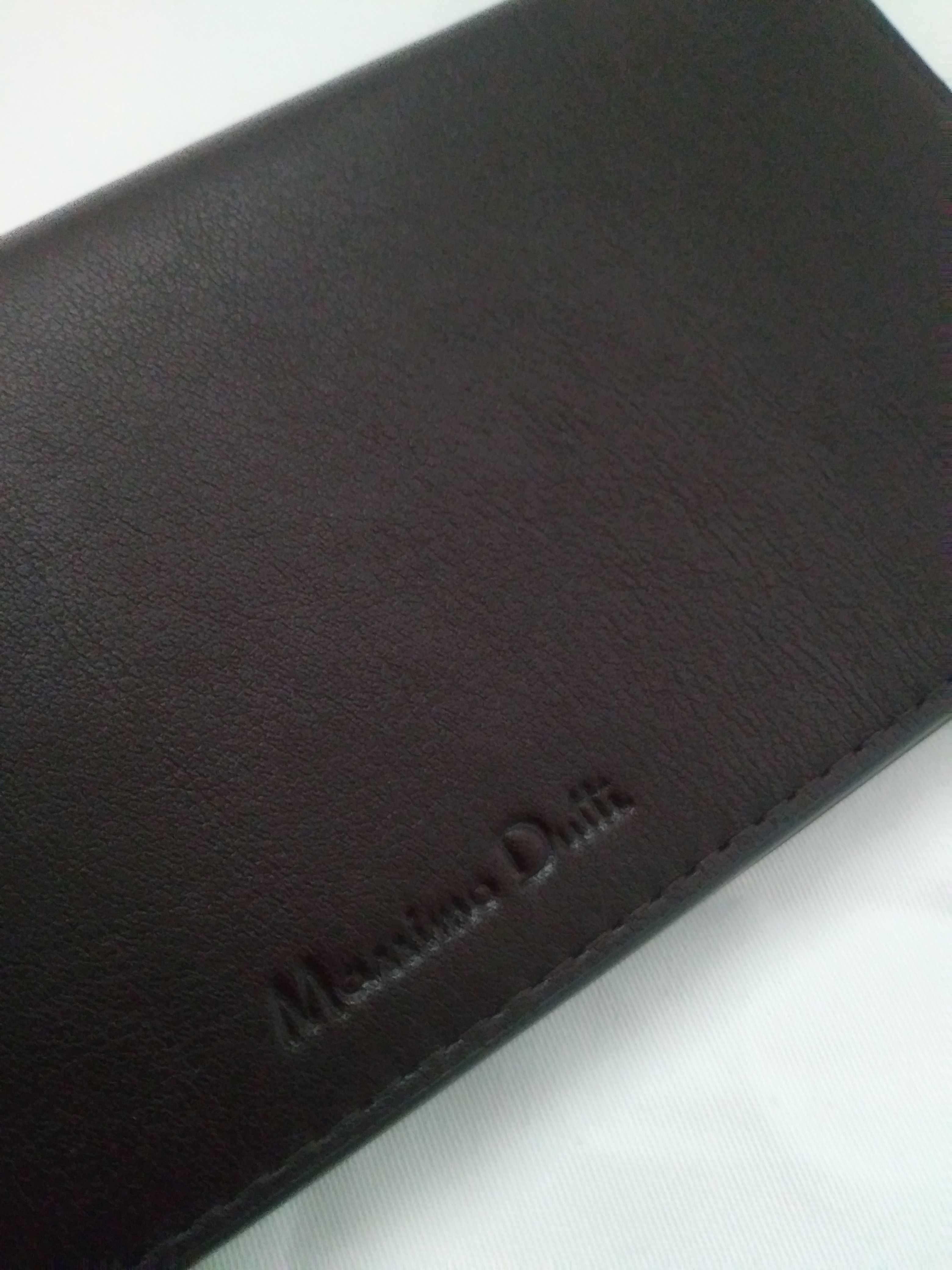 Кошелёк кожаный Massimo Dutti