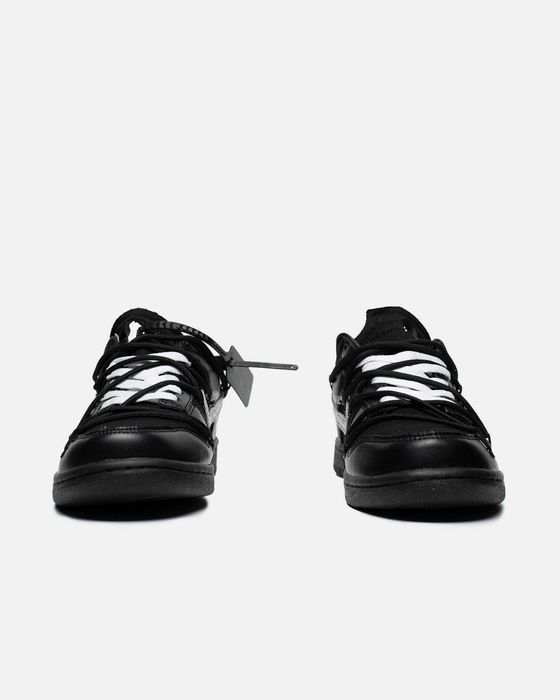 Мужские кроссовки Nike Low Dunk x Off-White 50/50 "Black Purple" 41-45