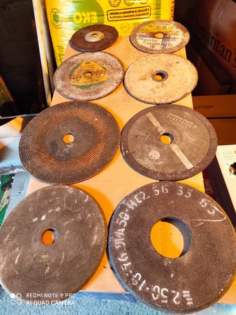 Круги(диски) точильные, шлифовальные и отрезные