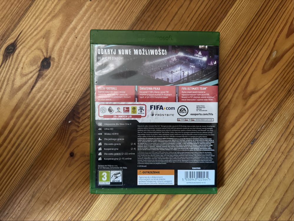 Fifa 20, xbox one
