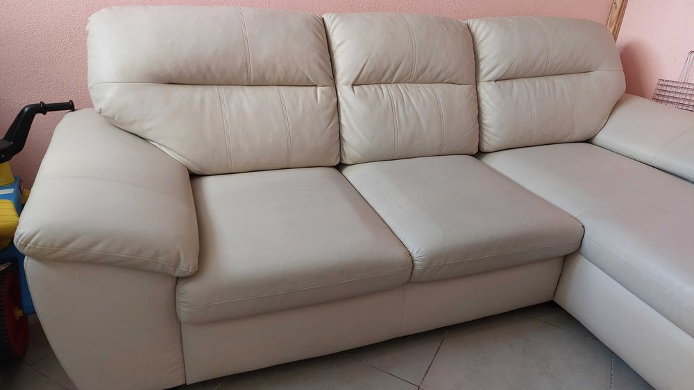 Sofa chaise long 3 lugares