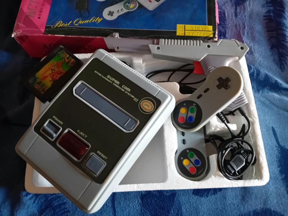 Super com jogo de video nes antigo funciona