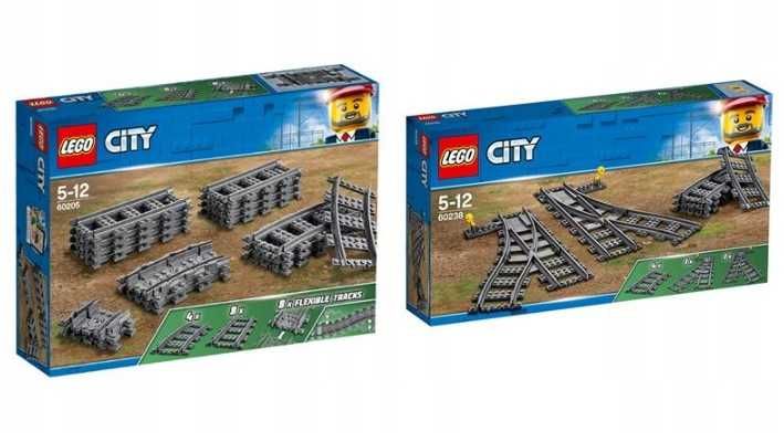 Klocki LEGO CITY 60197 POCIĄG PASAŻERSKI + 60205 + 60238