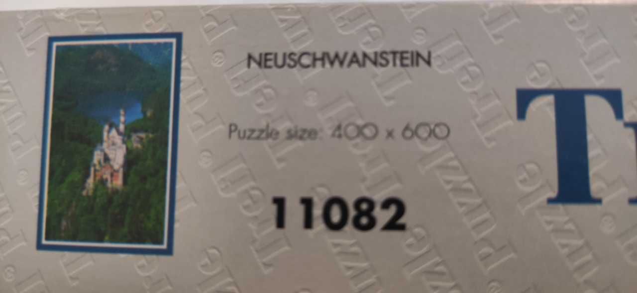 Puzzle Trefl 600 elementów - Zamek Neuschwanstein, Niemcy