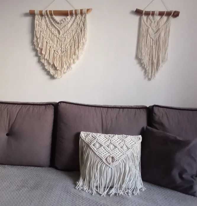 Poszewka poduszka makrama 40*40 cm Boho