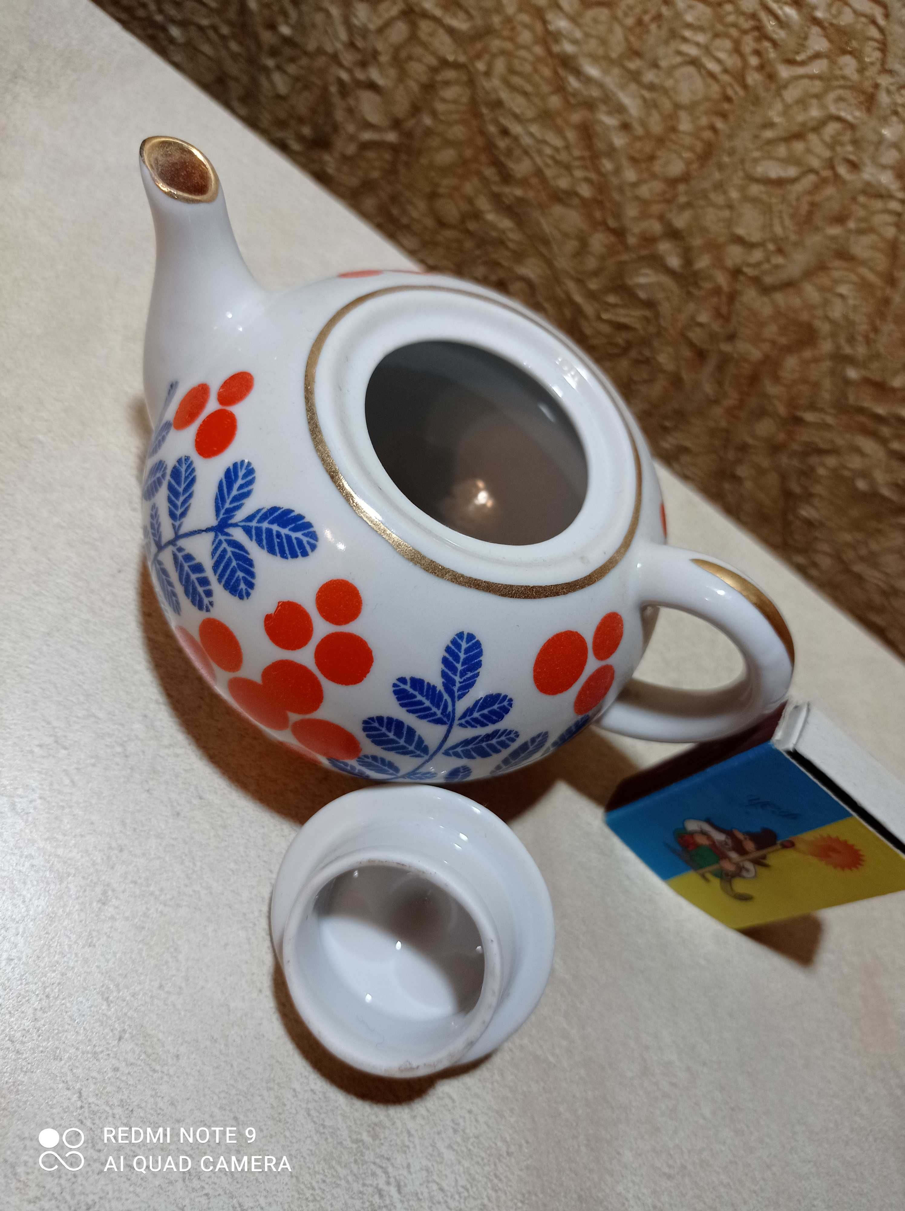 Чайник мини фарфор СССР