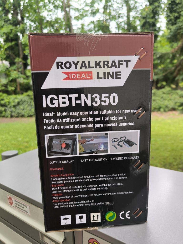 Аппарат инверторный сварочный Royalty Kraft Line IGBT-N350 350A