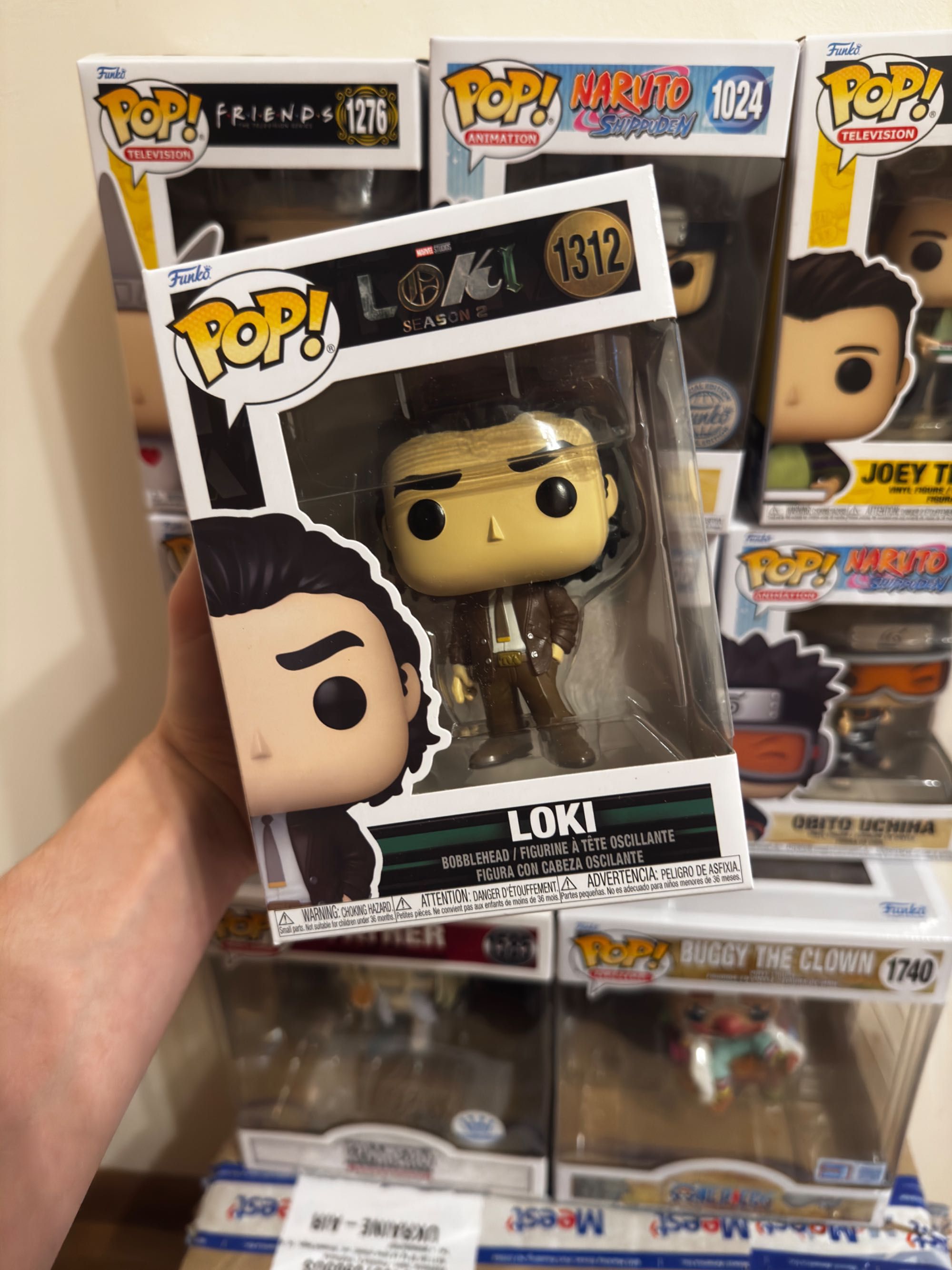 Фігурки Funko Pop Marvel Loki, Friends, Naruto, Fullmetal Alchemist