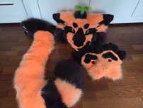 Mini partial fursuit