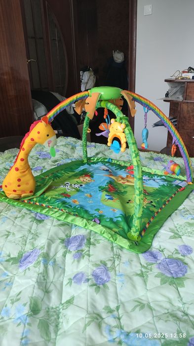Дитячий,розвиваючий,ігровий килимок. Для немовлят.