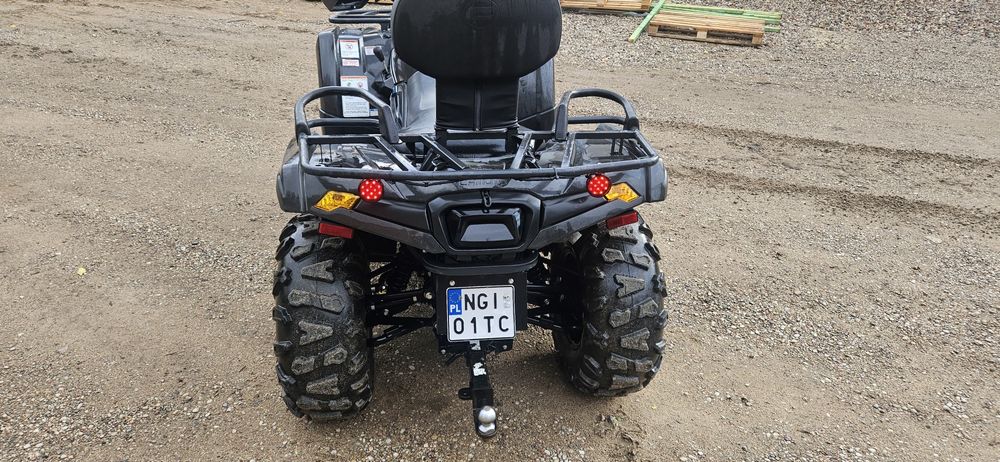 Quad cf moto 520 EPS 1000km przebiegu pług jak nowy