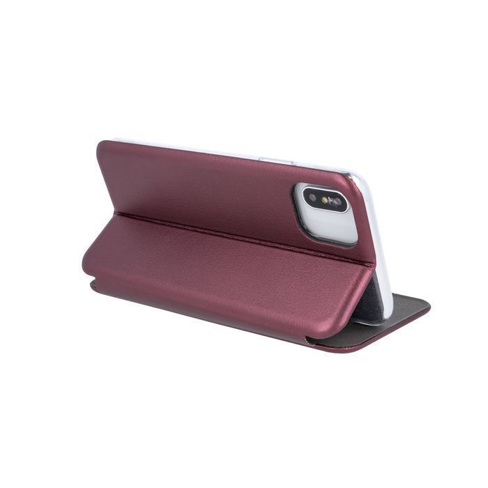 Etui Smart Diva Do Huawei P30 Lite Burgundowy