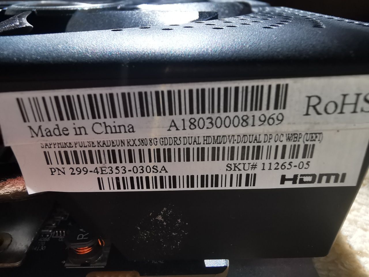 Karta graficzna Radeon Sapphire RX 580 8GB GDDR5 Pulse OC