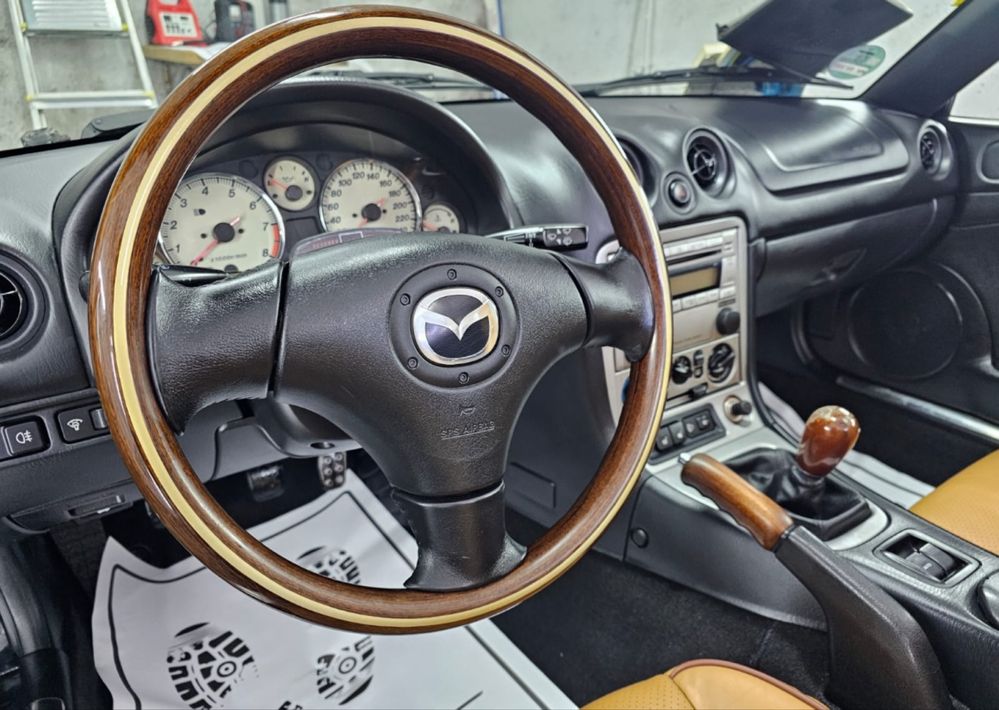 Mazda Mx5 2005 Impulse Skóra Drewno 135tkm Lekko USZKODZONA