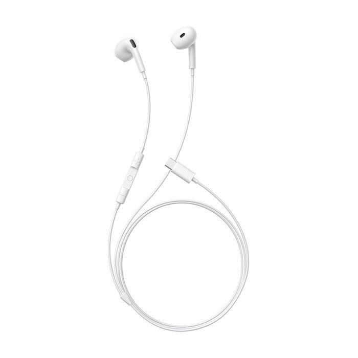 Słuchawki Baseus Encok Cz19 Usb-C Douszne Z Mikrofonem Białe