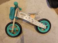 Rowerek biegowy Kinderkraft WOOD BIKE Stars 12"