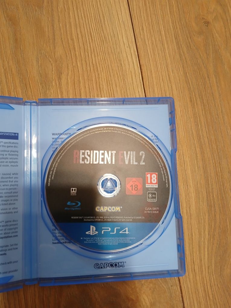 Resident Evil 2 remake PS4
