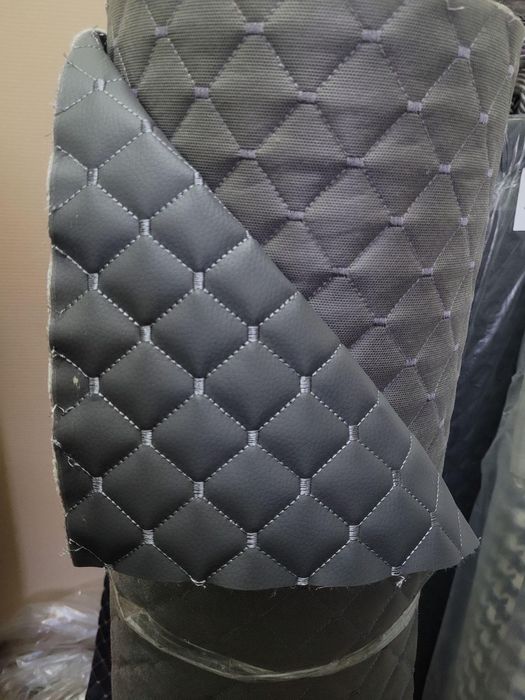 Кожзам ромб кожа замша велюр для перетяжка авто алькантара экокожа