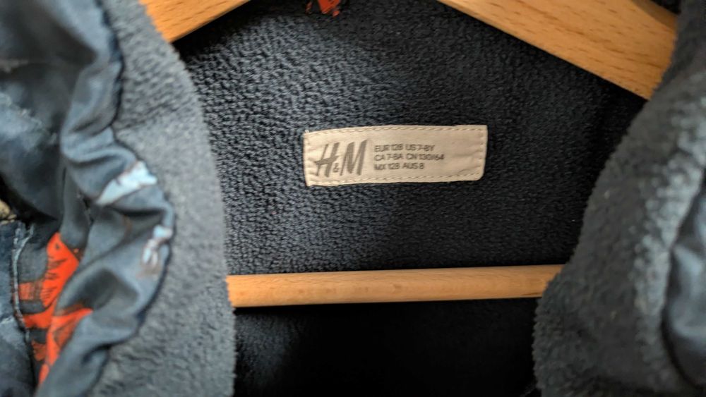Kurtka zimowa dla chłopca H&M rozmiar 128