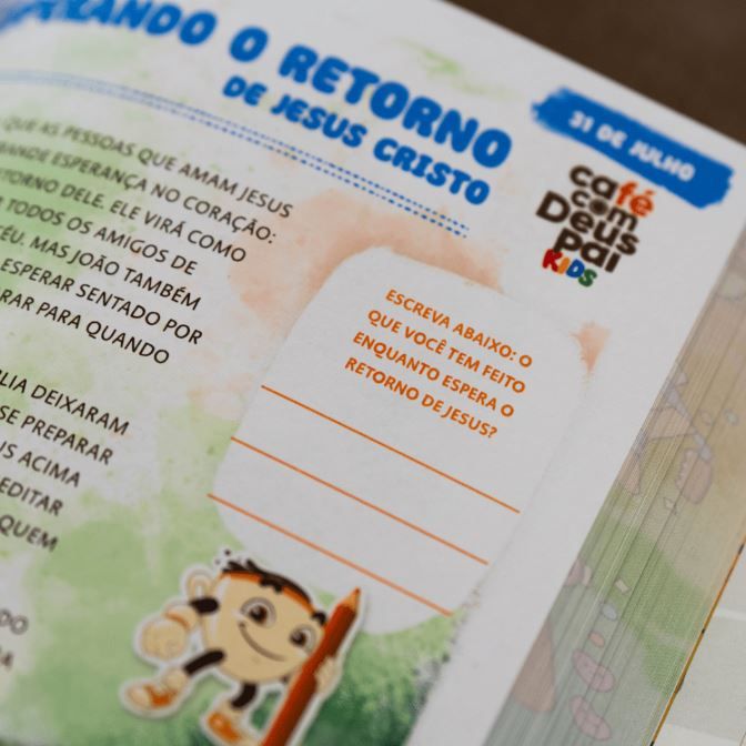 Café com Deus Pai Kids : Meu Super - Héroi | Edição 2025 | Capa Dura
