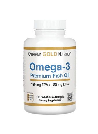 Омега 3 California gold nutrition