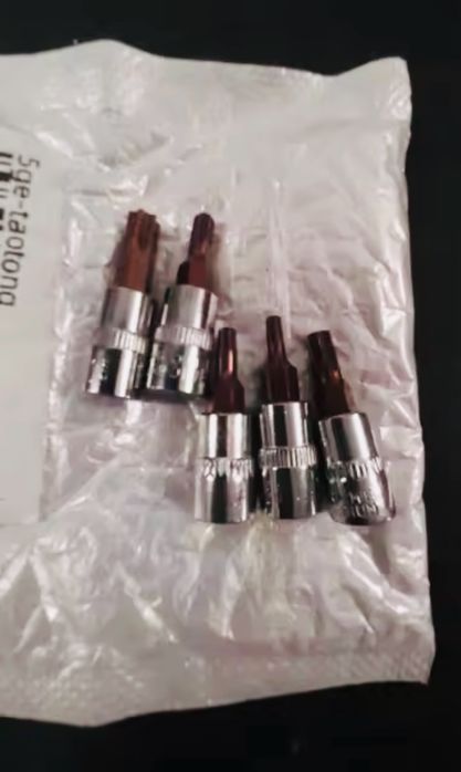 новий набір біт торкс 1/4 Викрутки Torx Rafford 5 шт.