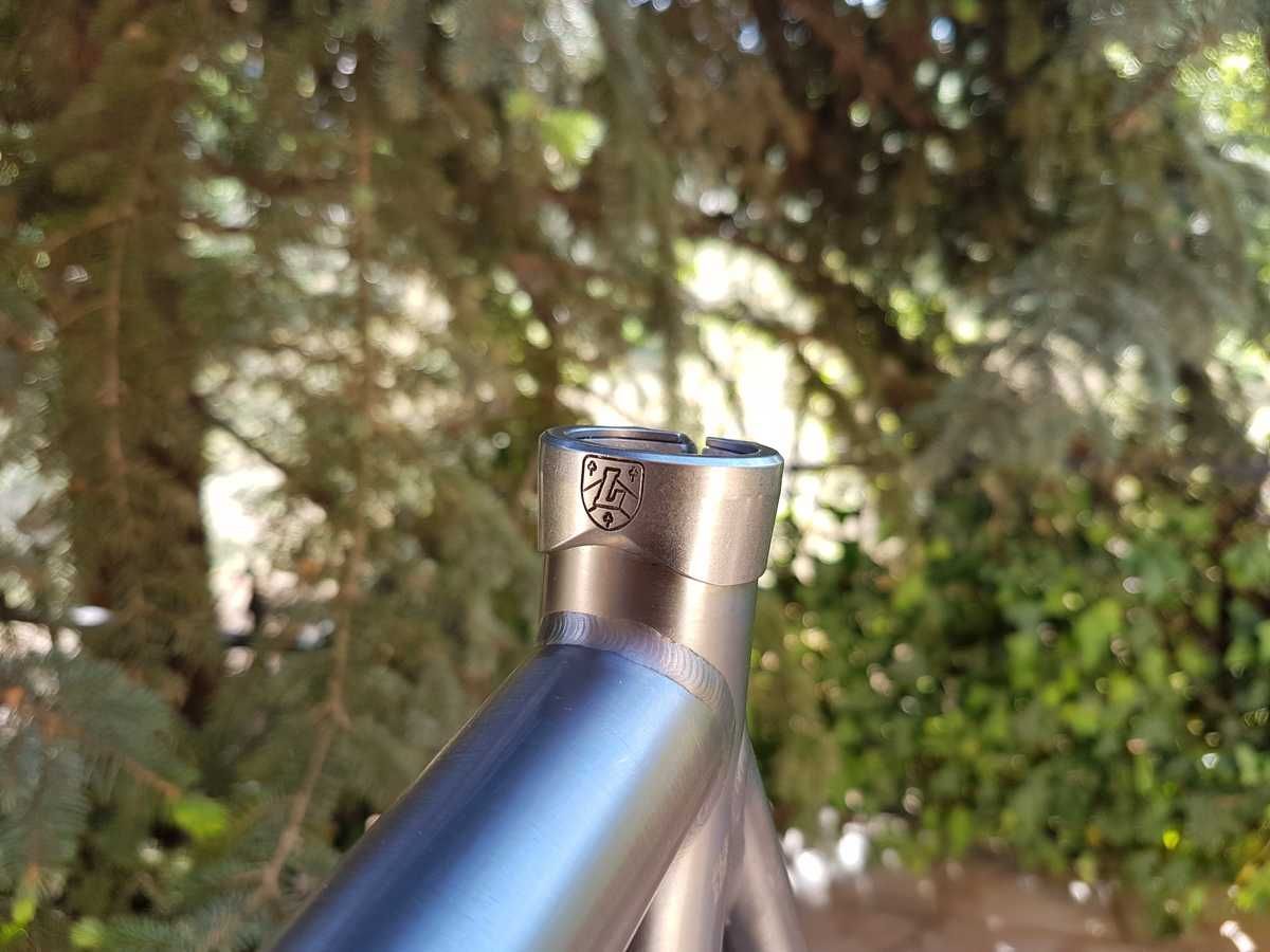 TYTANOWA rama LITESPEED Tuscany + karbonowy widelec, szosa