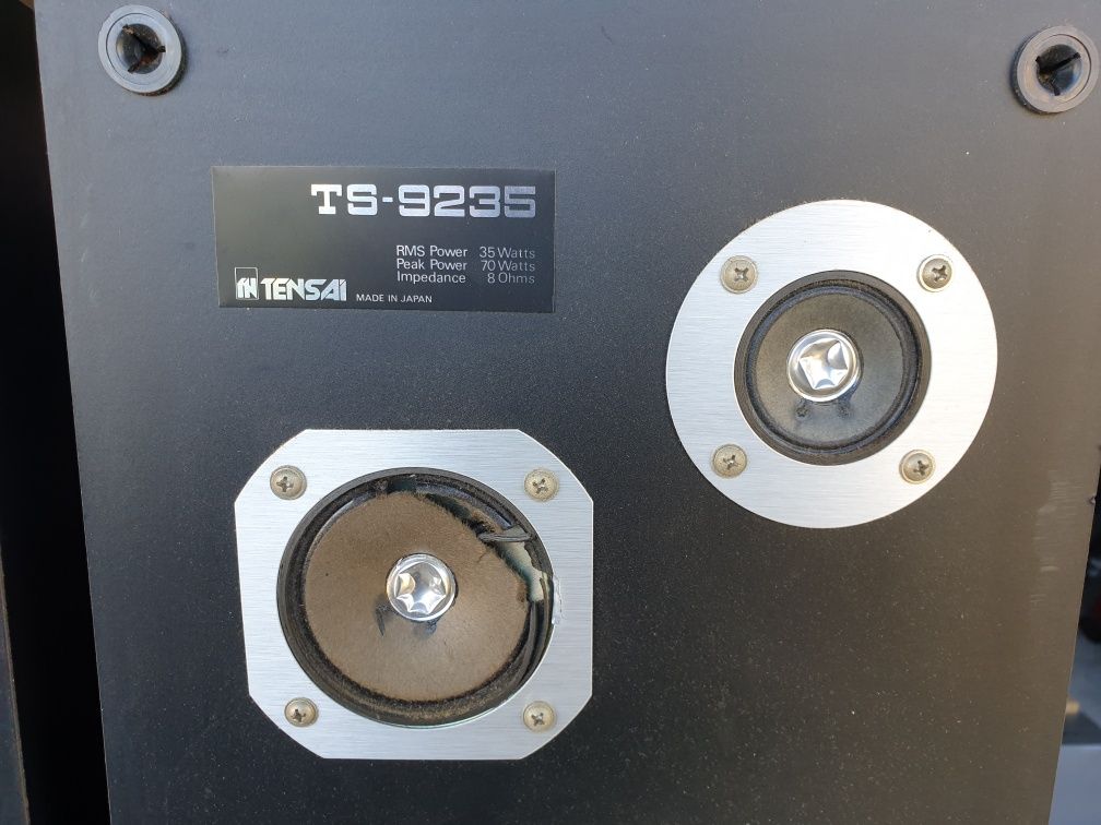 Colunas Hifi Vintage Tensai TS-9235