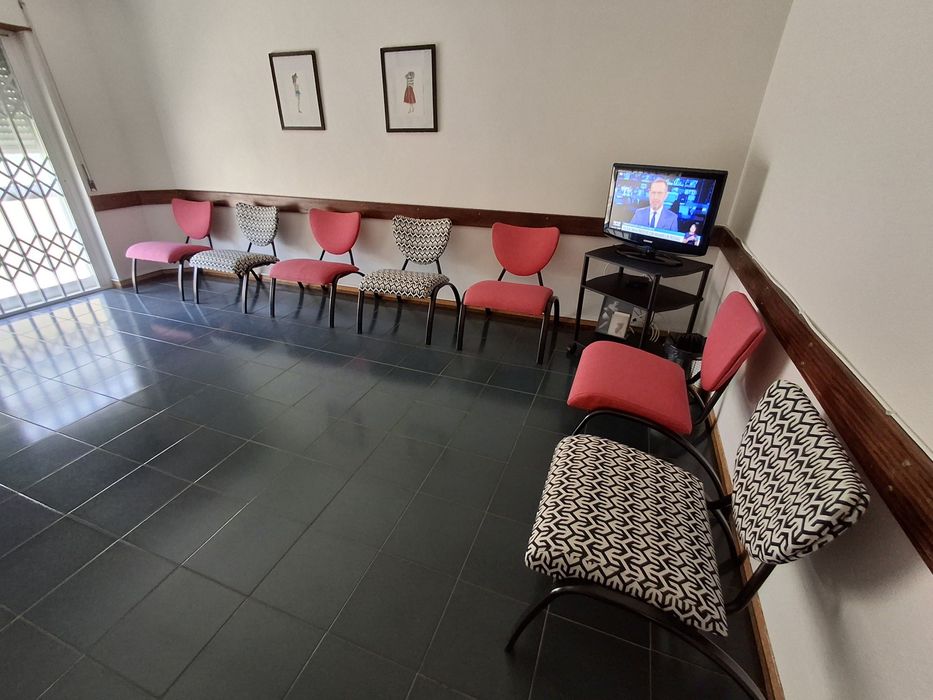 Cadeiras de sala de espera