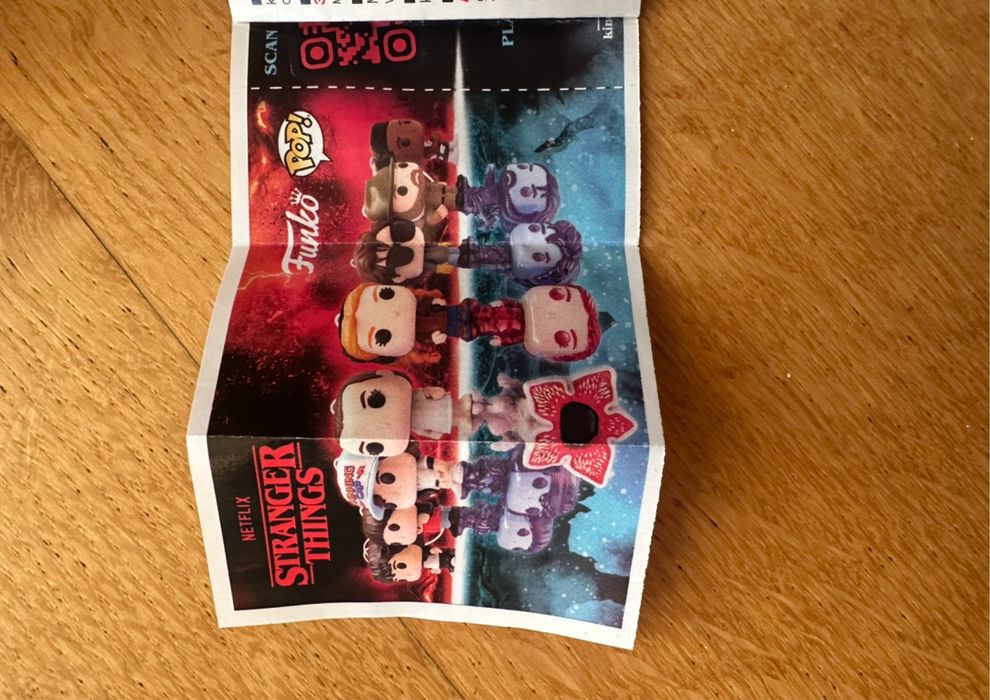 Kinder joy stranger things funko figurka Mike