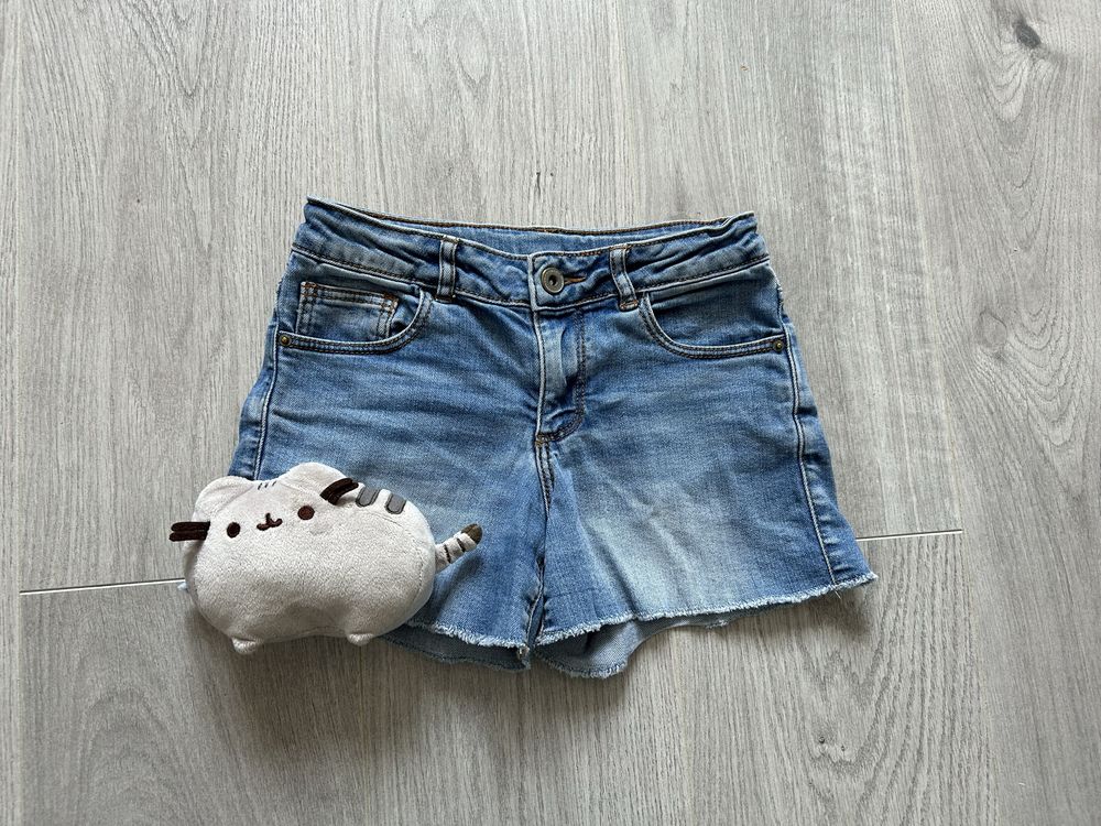 Spenki jeandowe Zara 128 / shorty