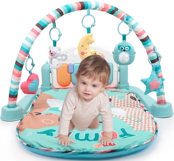 БЕЗ ПЕРЕДОПЛАТ! Дитячий розвивальний ігровий килимок