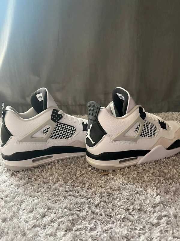 Nowe buty Nike_Jordan4_Retro_Military_Black Moda R.37.5