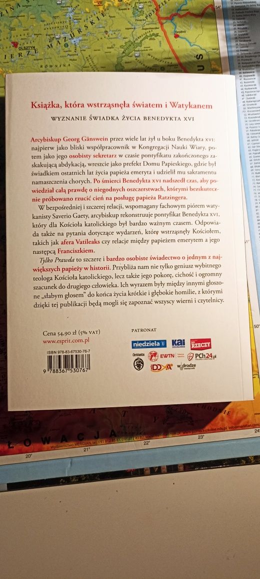 Tylko Prawda. Moje życie u boku Benedykta XVI Abp Georg Gänswein
Saver