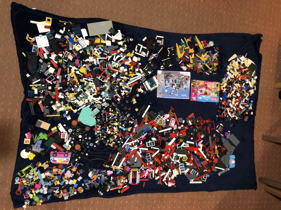 Mieszanka mix klocków typu LEGO