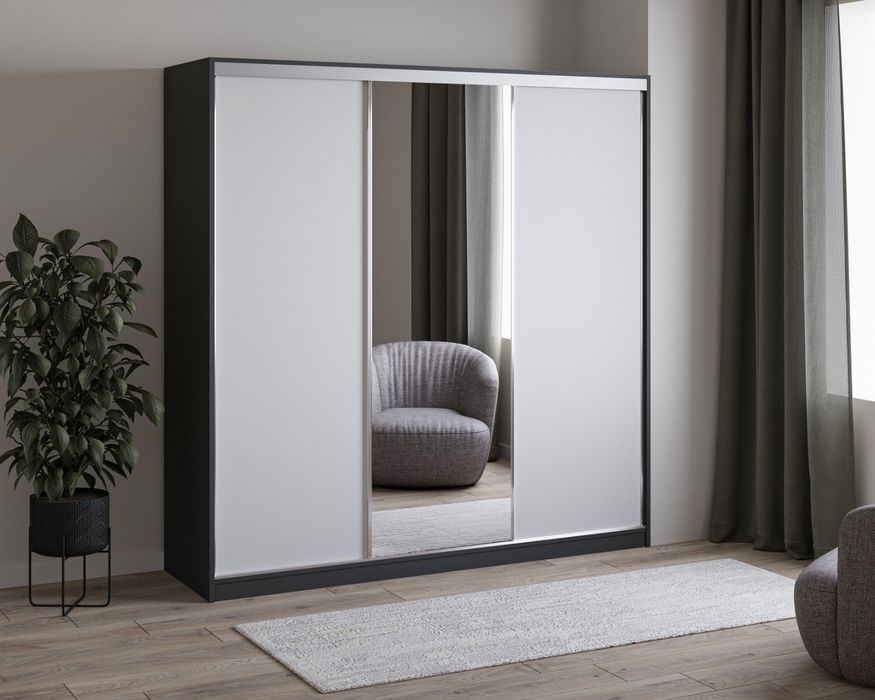 Nowoczesna szafa otwierana 200 cm do domu PROMOCJA