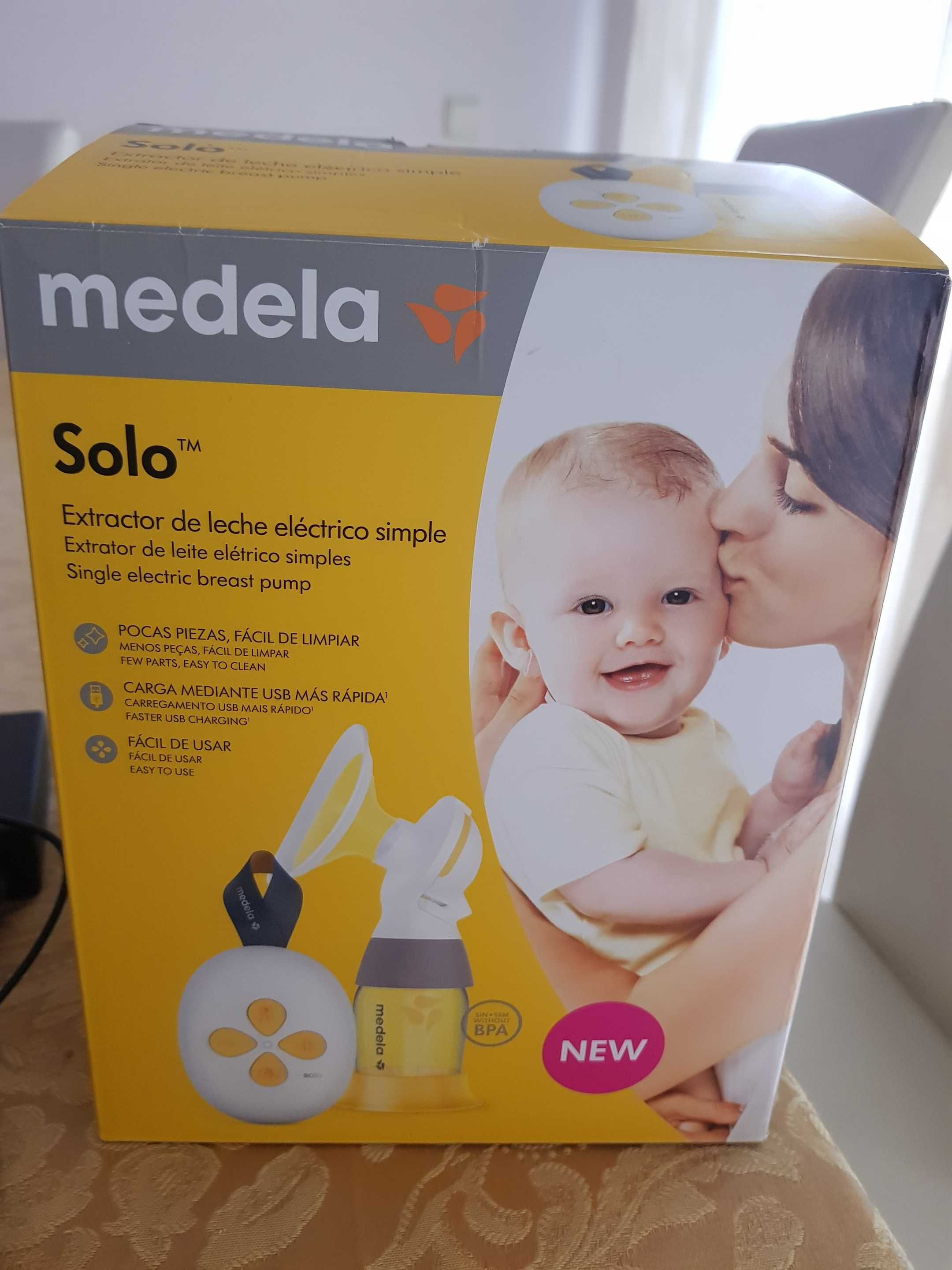 Bomba de extração de leite elétrica Medela - Nova - 1 única utilização