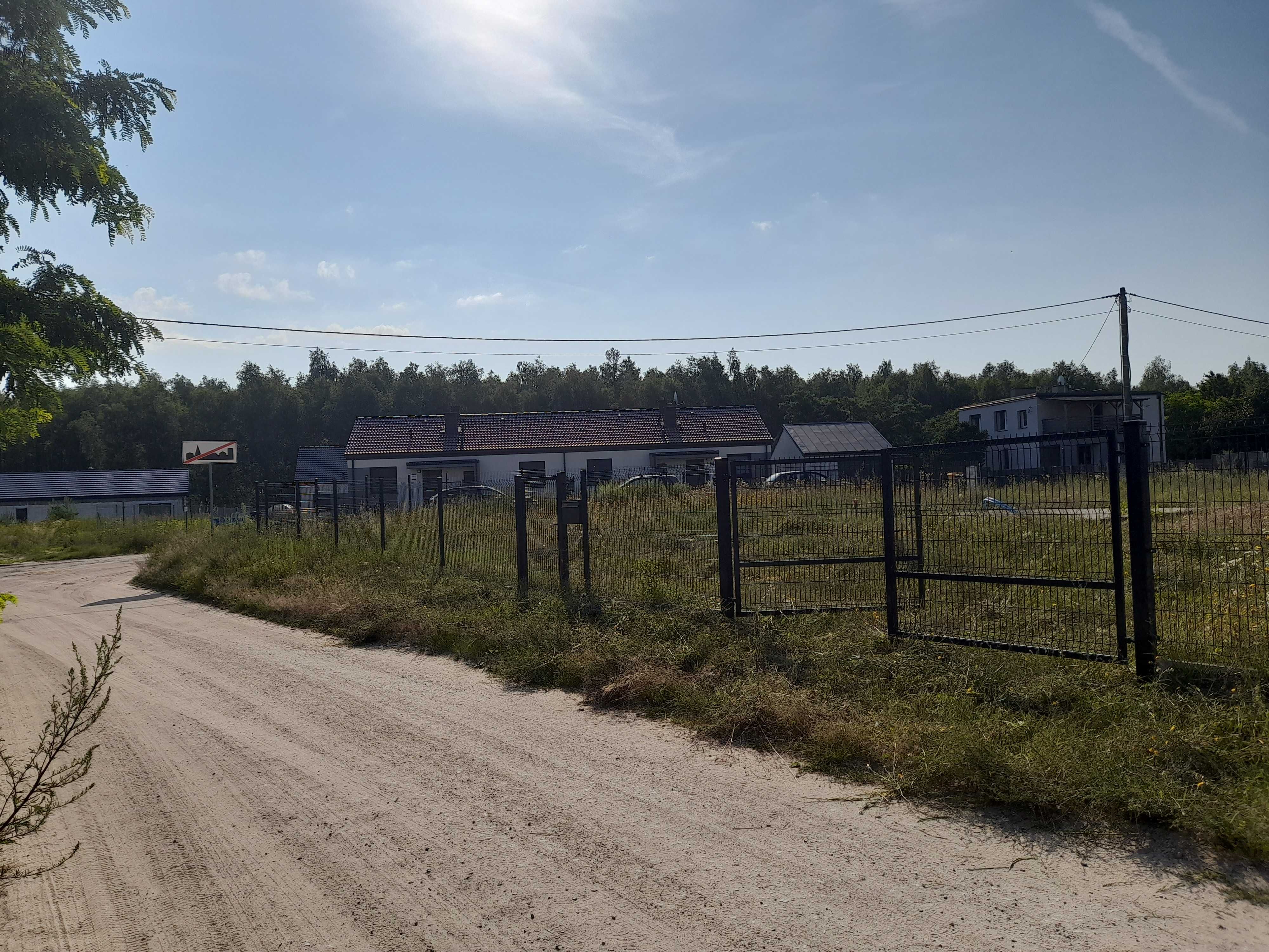 Działka budowlana Wymysłowo, MPZP, nowe osiedle, ogrodzona, prąd