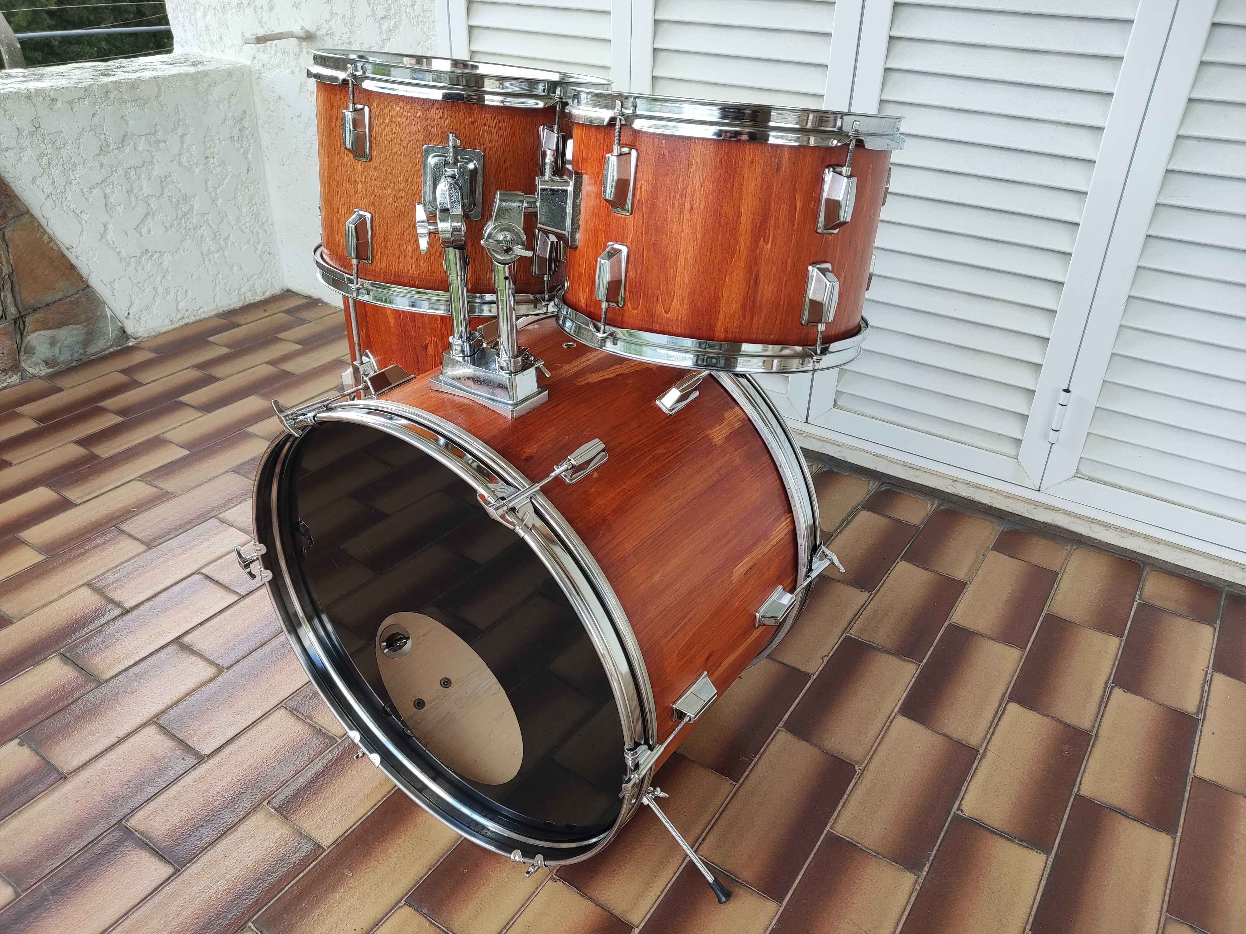Bateria Acústica Maxtone 80's