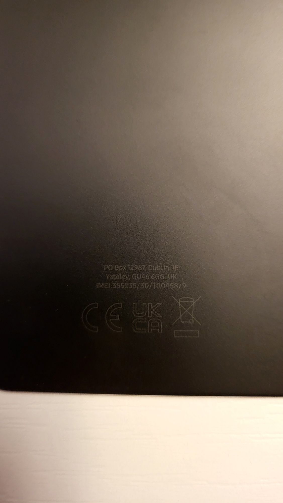Pokrywa baterii klapka Samsung Z Fold 5 SM-F946 kolor czarny stan A