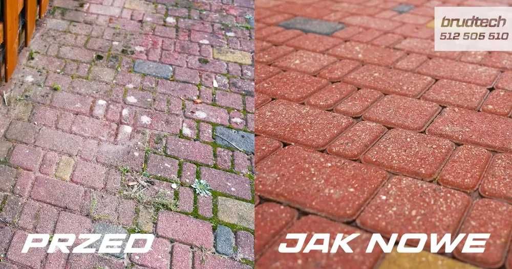 Mycie, czyszczenie, impregnacja: dachów, elewacji, kostki brukowej