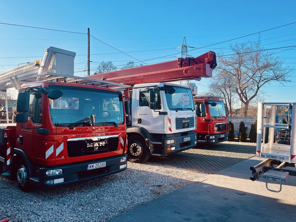Podnosnik koszowy zwyzka Wumag 20m 22m 27m 30m 35m 45m