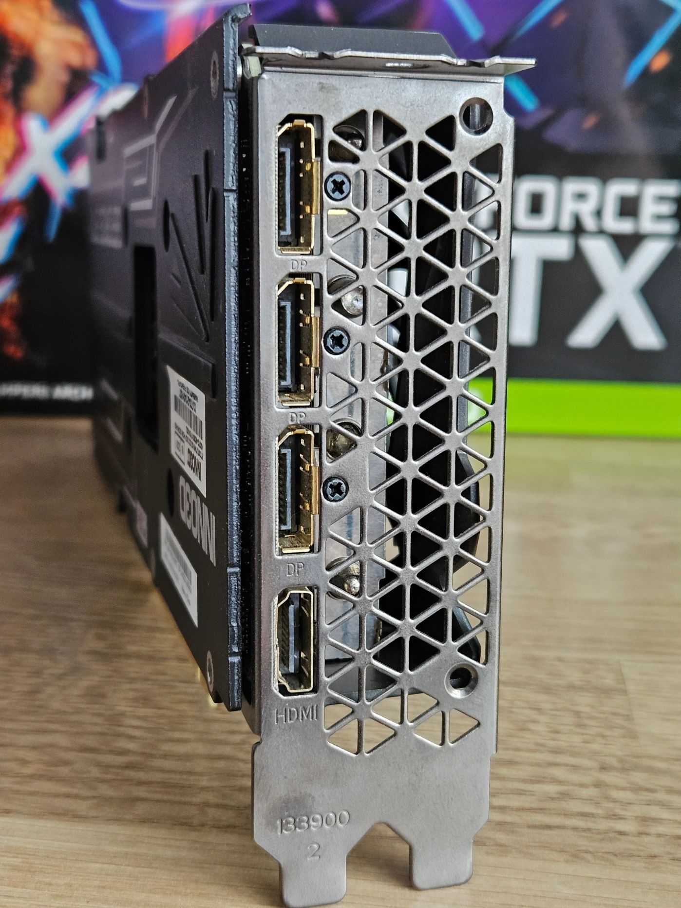 Karta graficzna Inno3d RTX3070 TwinX2 OC 8GB  150W do małej obudowy